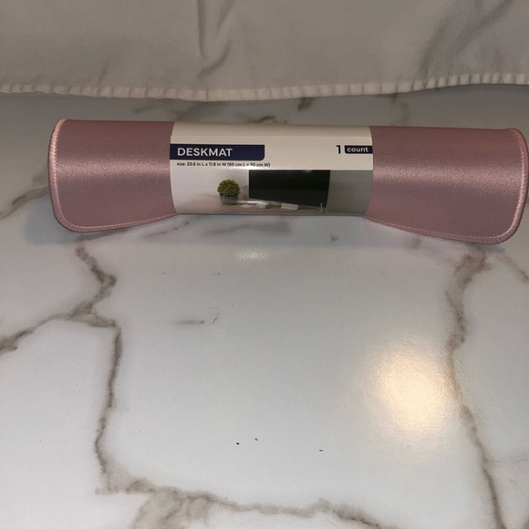 Sleek Pink Rose Desk Mat - Picture 5 of 5